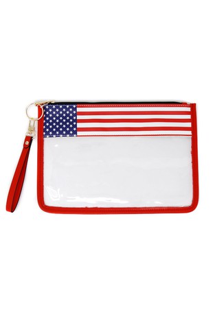 Clear Wristlet Bag