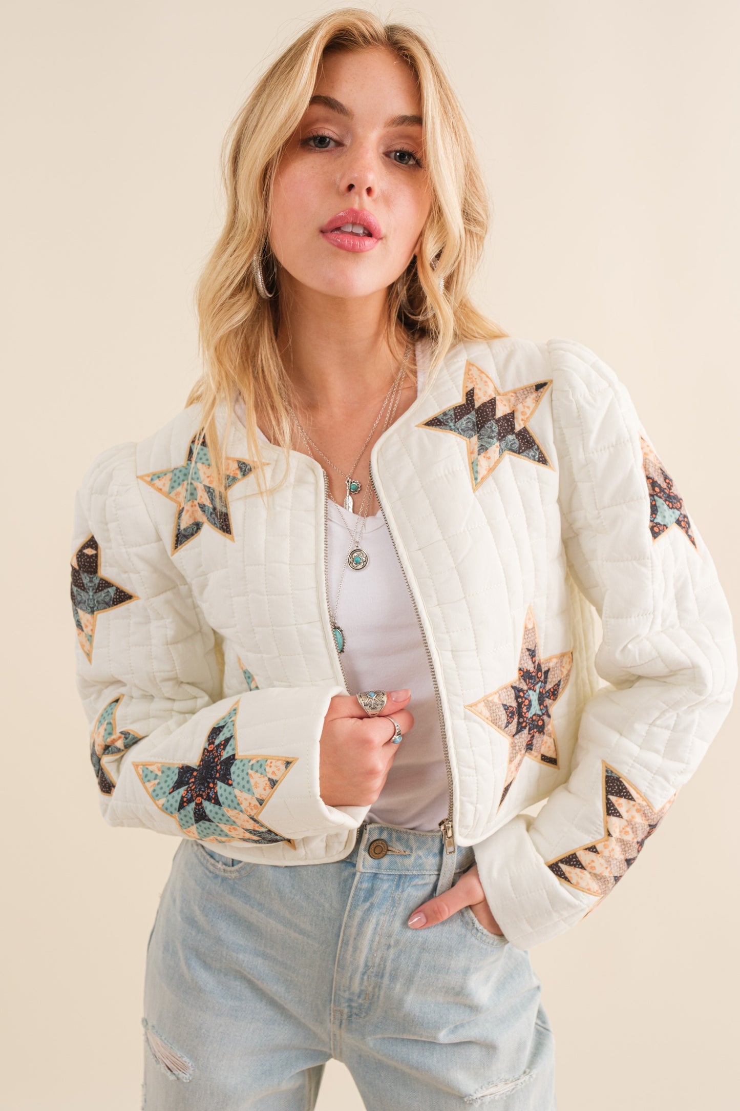 Quilted Rodeo Star Jacket