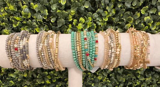 Beaded Stack Bracelets