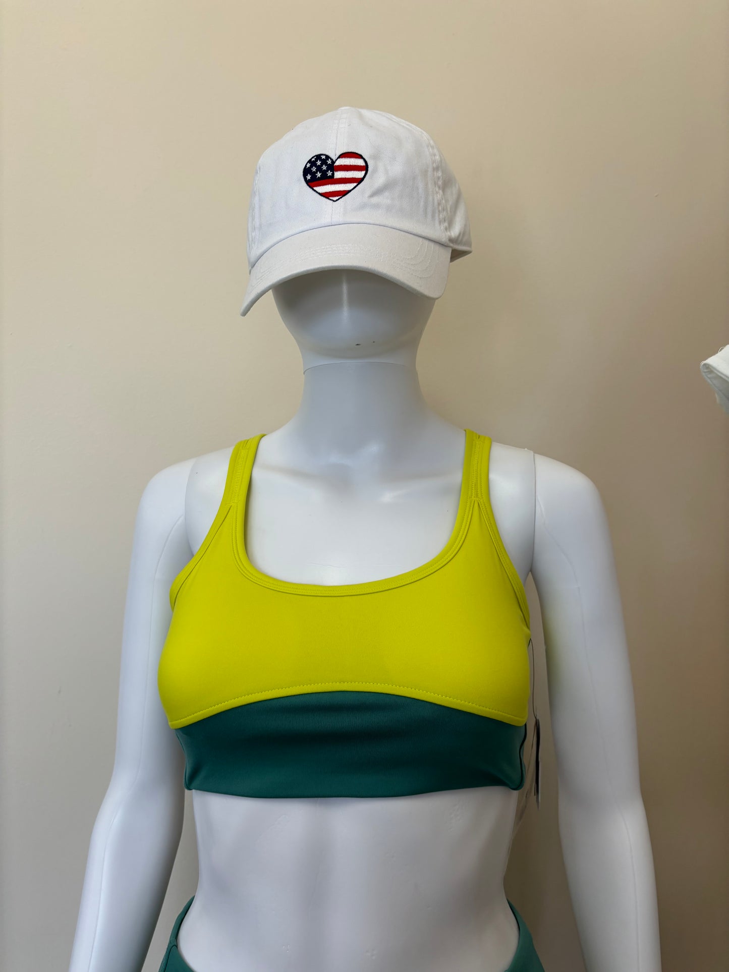 Lemon Lime Sports Bra