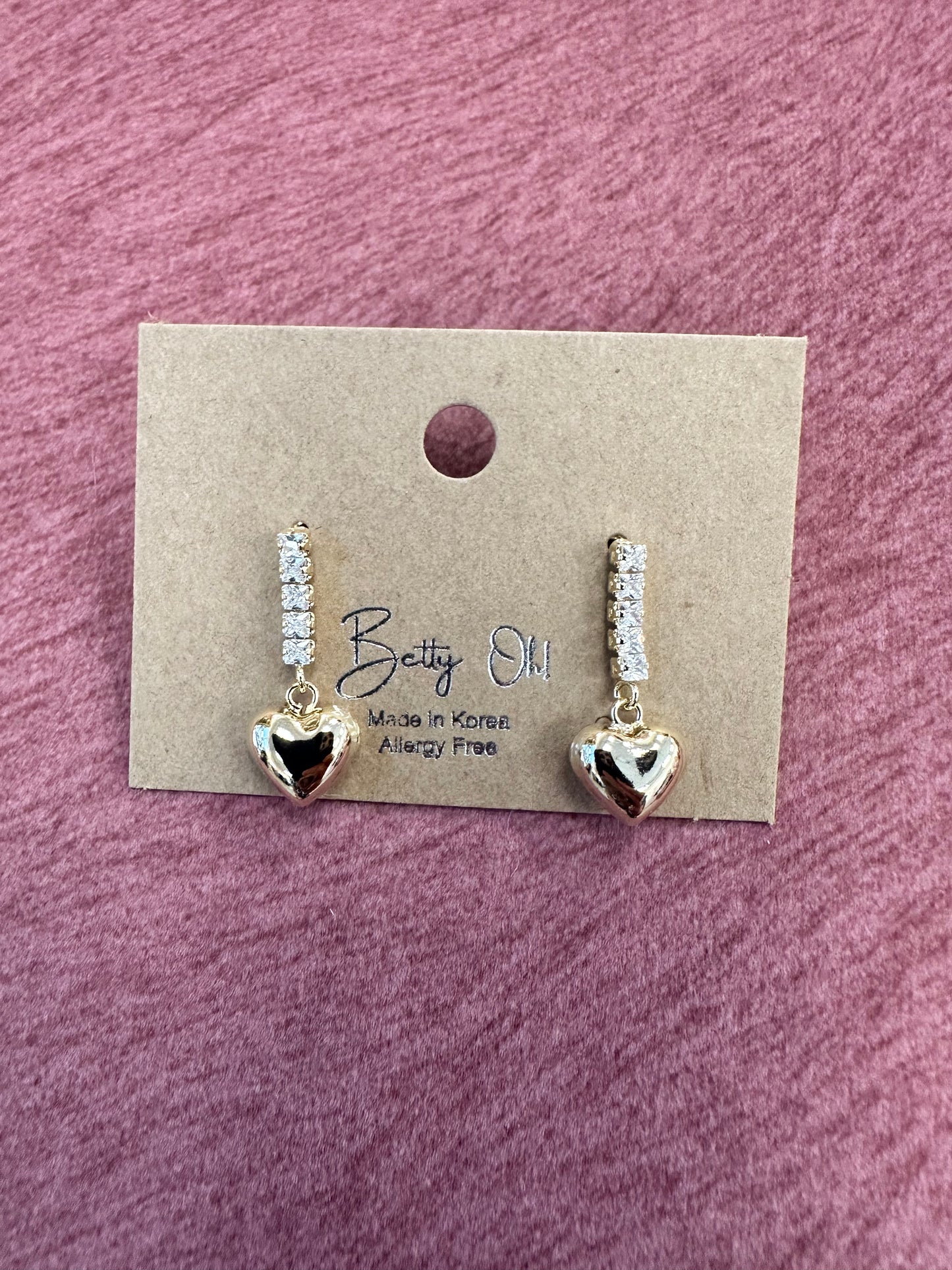 Heart of Gold Earrings